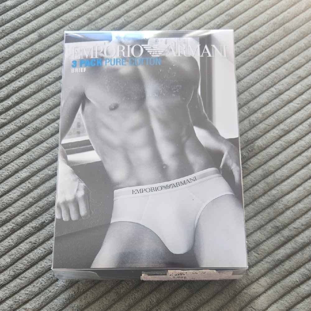Emporio Armani Men's Gray Briefs